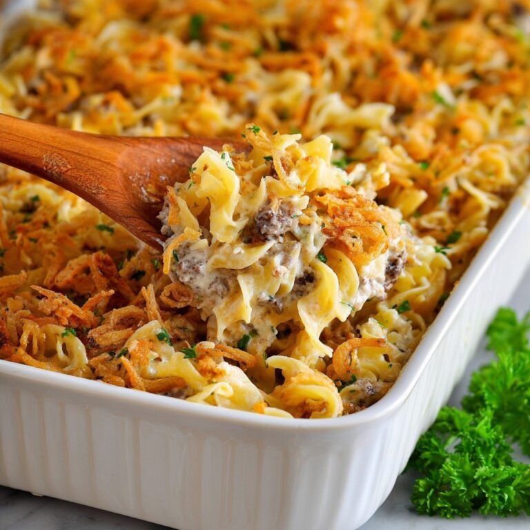 French Onion Beef Casserole Recipe