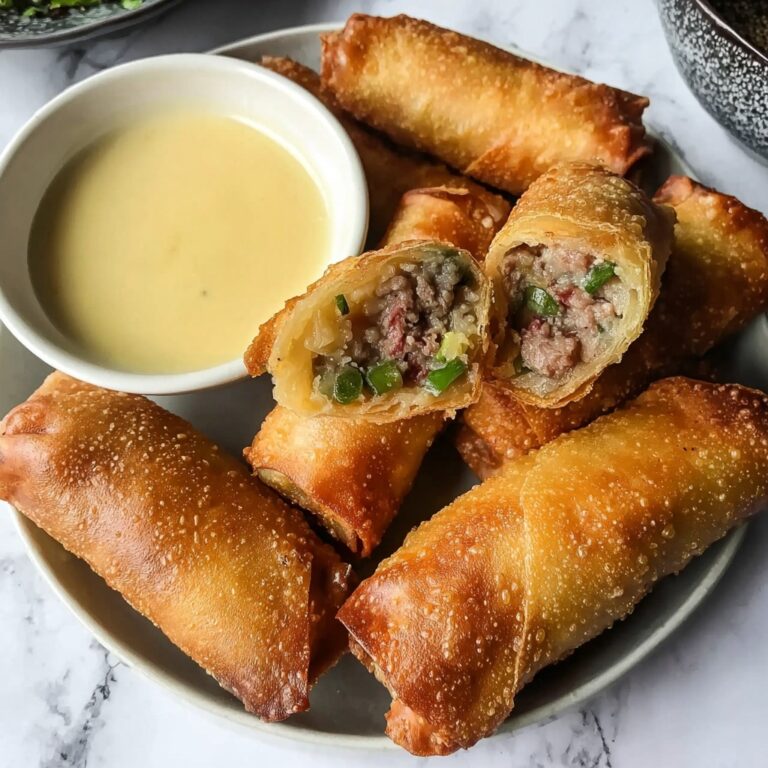 Corned Beef Egg Rolls with Honey Mustard Dipping Sauce Recipe