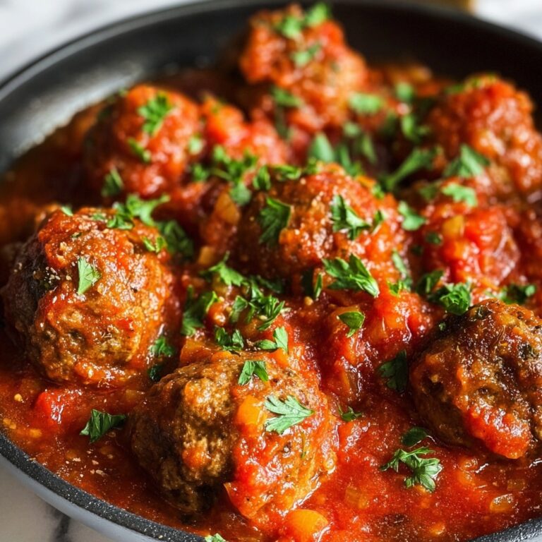 Spanish Meatballs in Tomato Sauce Recipe