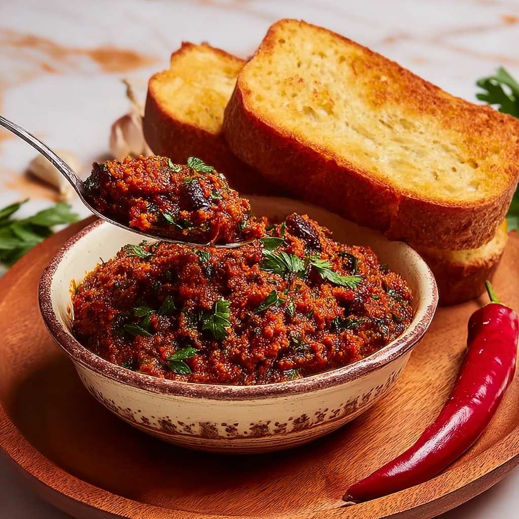 Ajvar – Balkan Pepper Spread Recipe - Recipe Image