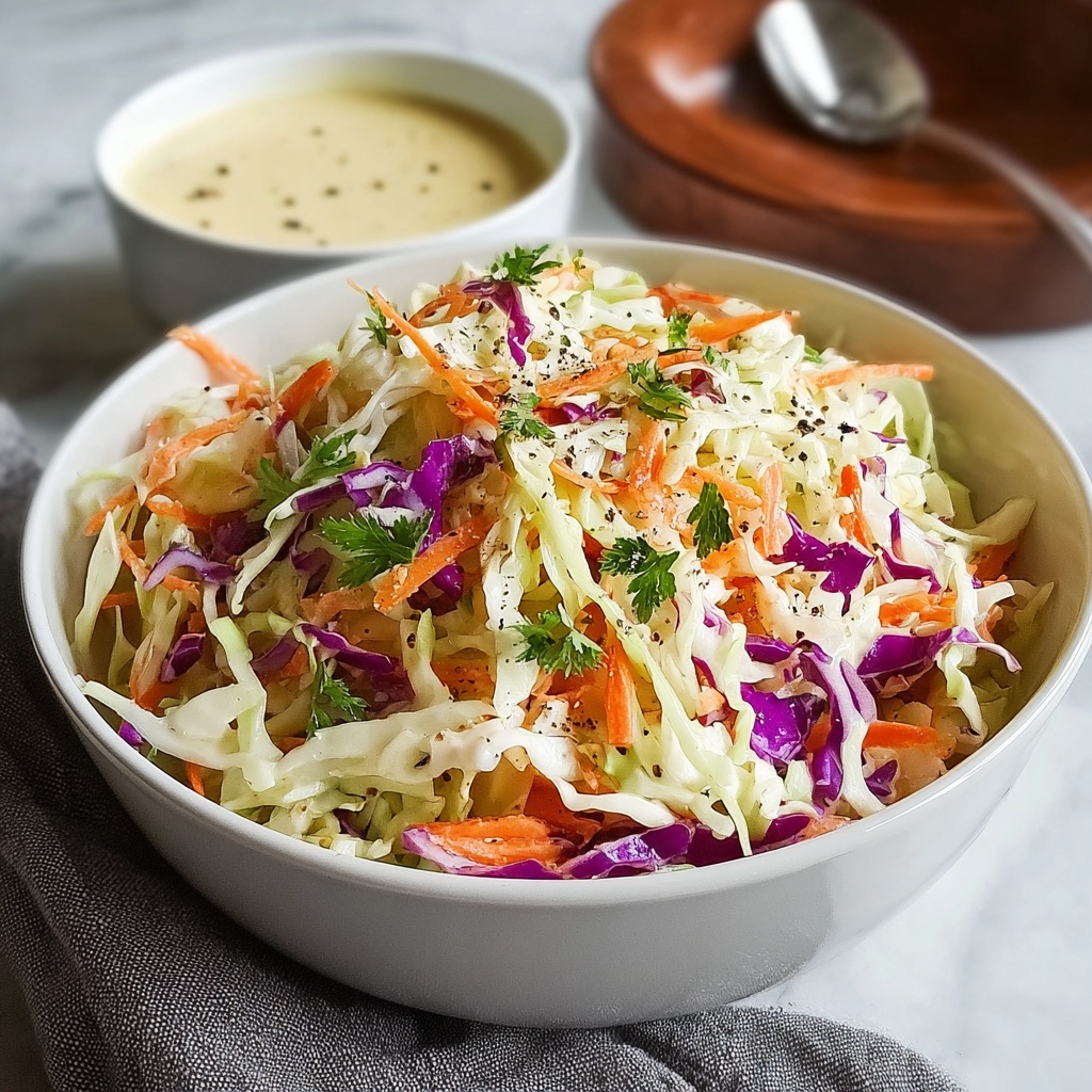 The Best Old-Fashioned Creamy Coleslaw Recipe - Recipe Image