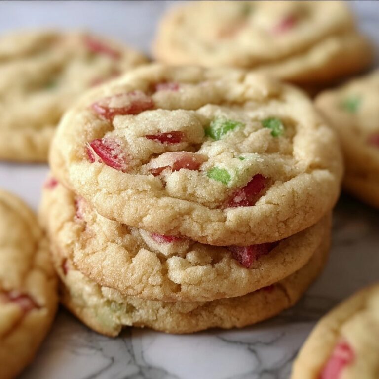 Brown Sugar Rhubarb Cookies Recipe