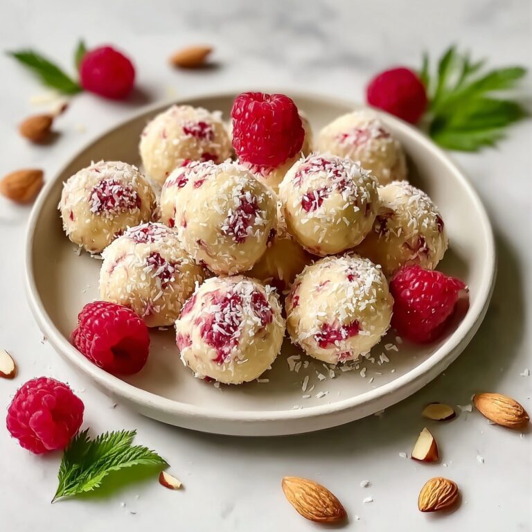 Easy Raspberry Protein Balls Recipe