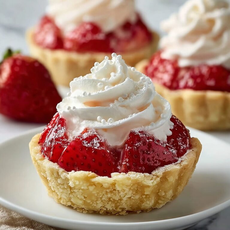 Mini Strawberry Pies with Sugar Cookie Crust Recipe