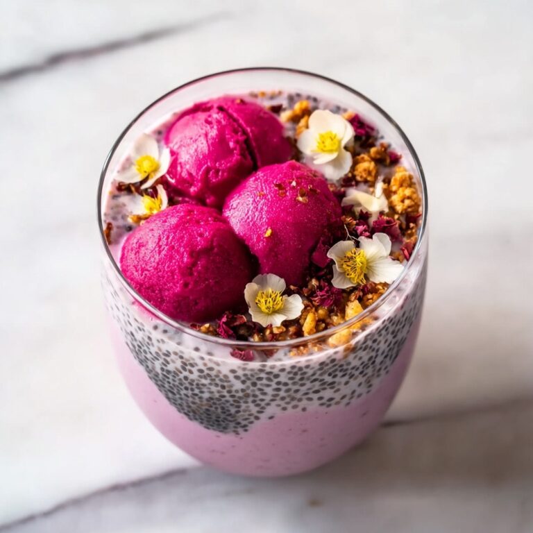 Rose Cardamom Chia Pudding: A Floral Vegan Delight Recipe