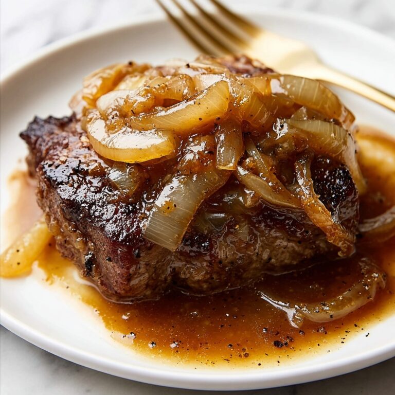 Cube Steak with Onion Gravy Recipe