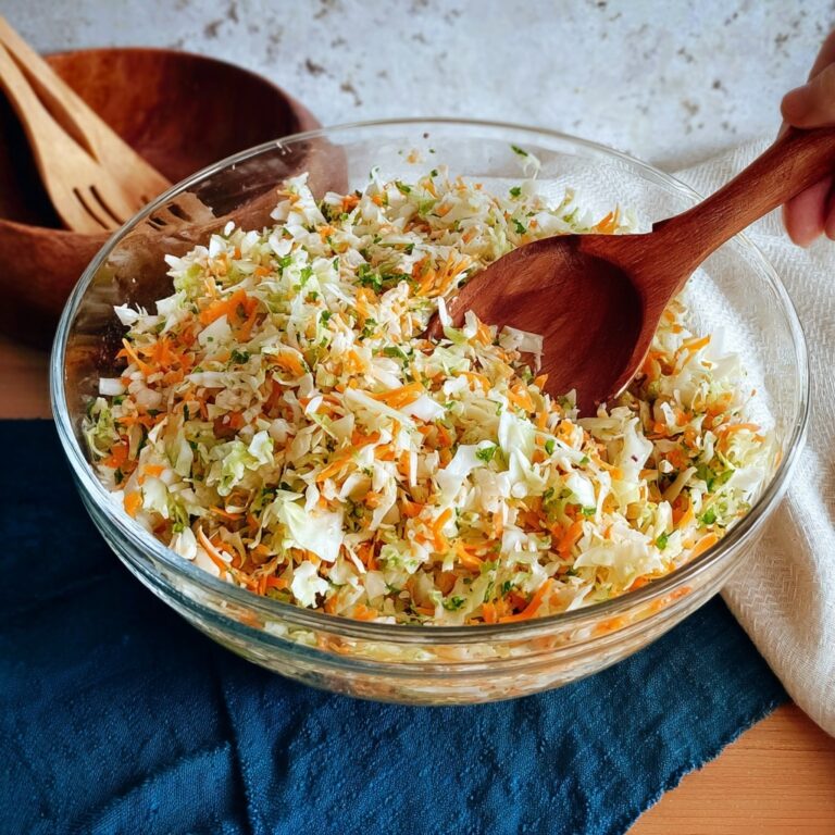 Pennsylvania Dutch Style Pepper Cabbage Slaw Recipe