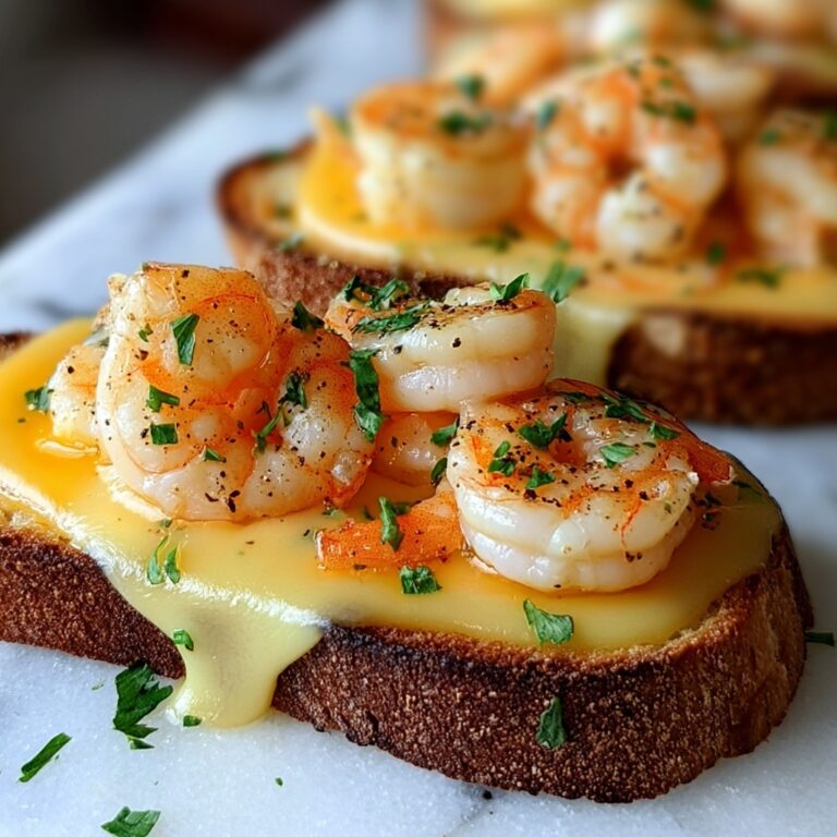 Cheesy Shrimp Toast Recipe