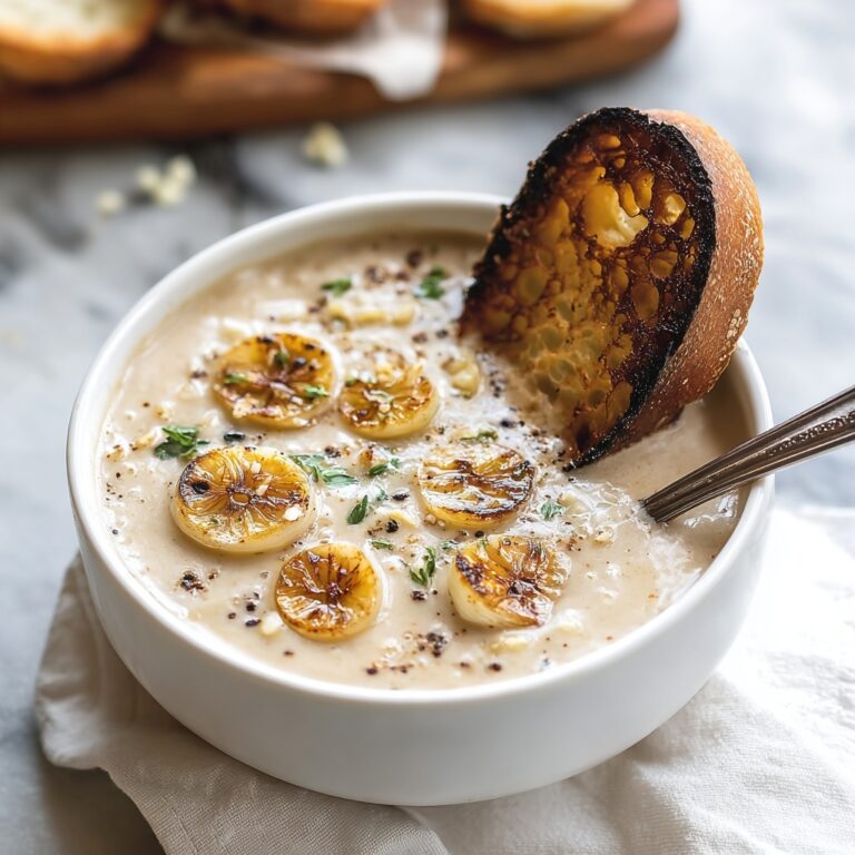 Country French Garlic Soup Recipe
