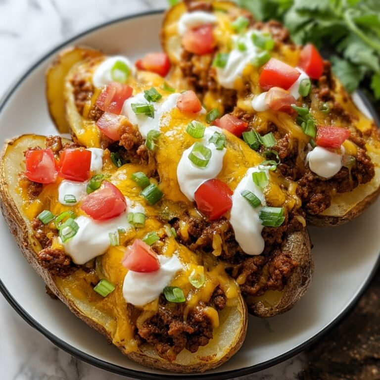 Cheesy Taco Potatoes Recipe