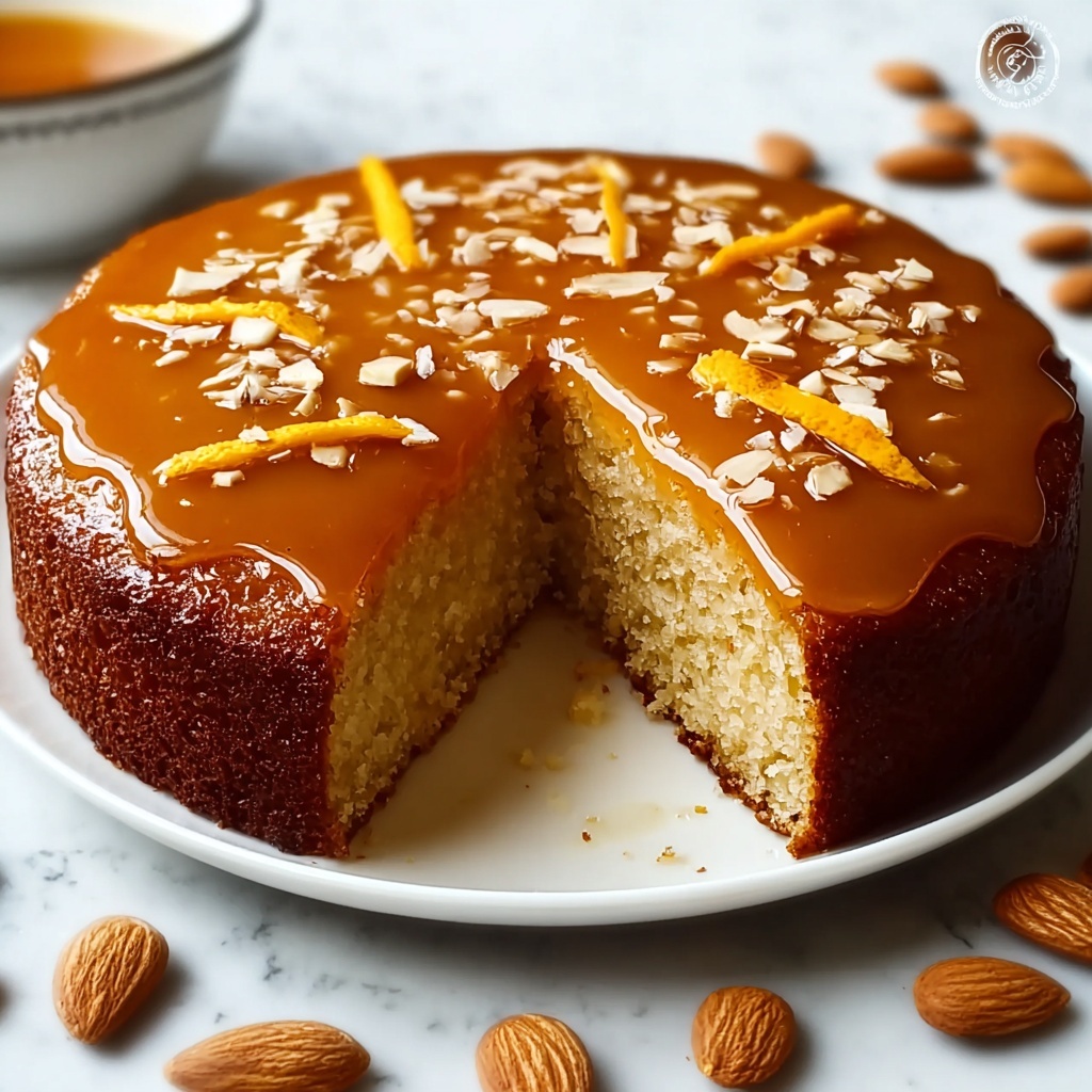 Almond Orange Blossom Cake Recipe - Recipe Image