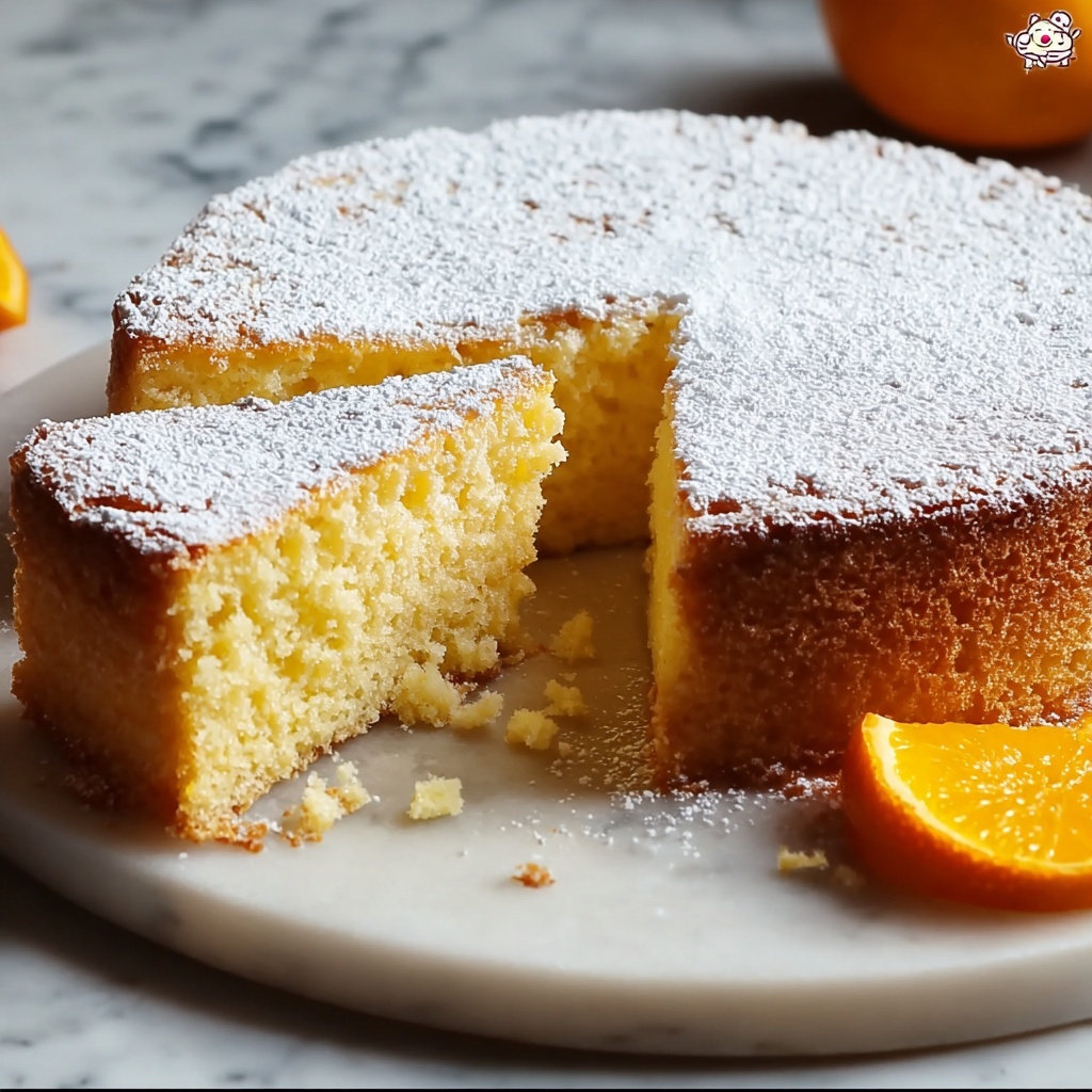Intensely Citrusy Flourless Orange Cake Recipe - Recipe Image