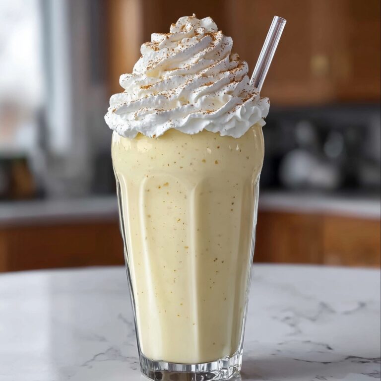 Eggnog Milkshake Recipe