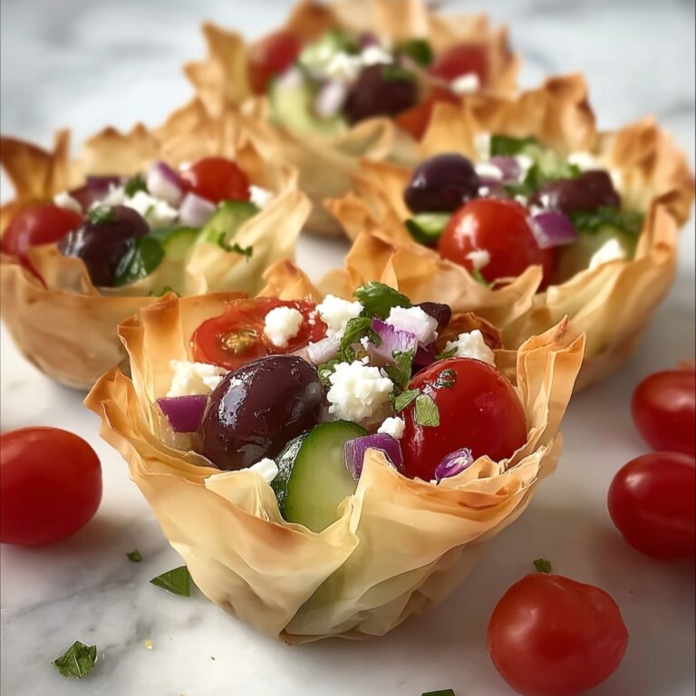 Mini Greek Salad Cups: 7 Fresh Bites to Delight You Recipe