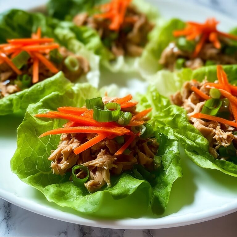 Sweet Chili Chicken Lettuce Cups Recipe