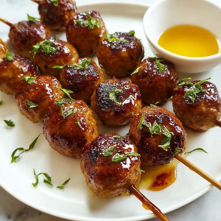 Mini Chicken Meatball Skewers: 5 Flavorful Tricks You Need Recipe
