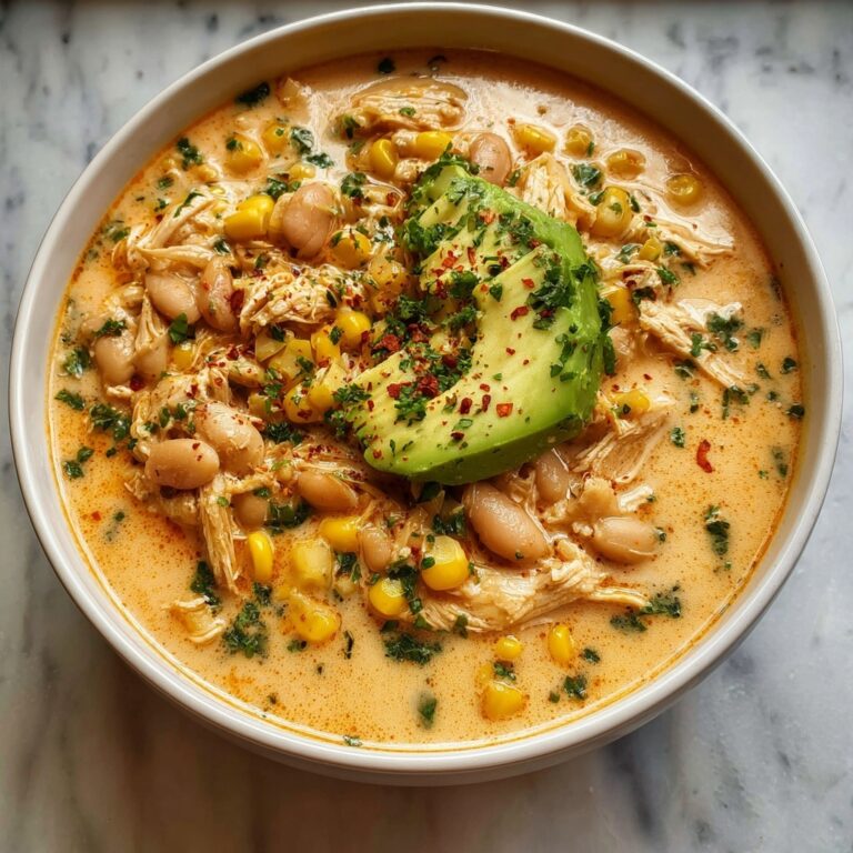 Creamy Crockpot White Chicken Chili Recipe