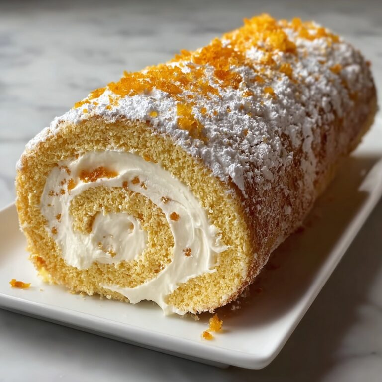 Orange Swiss Roll Recipe