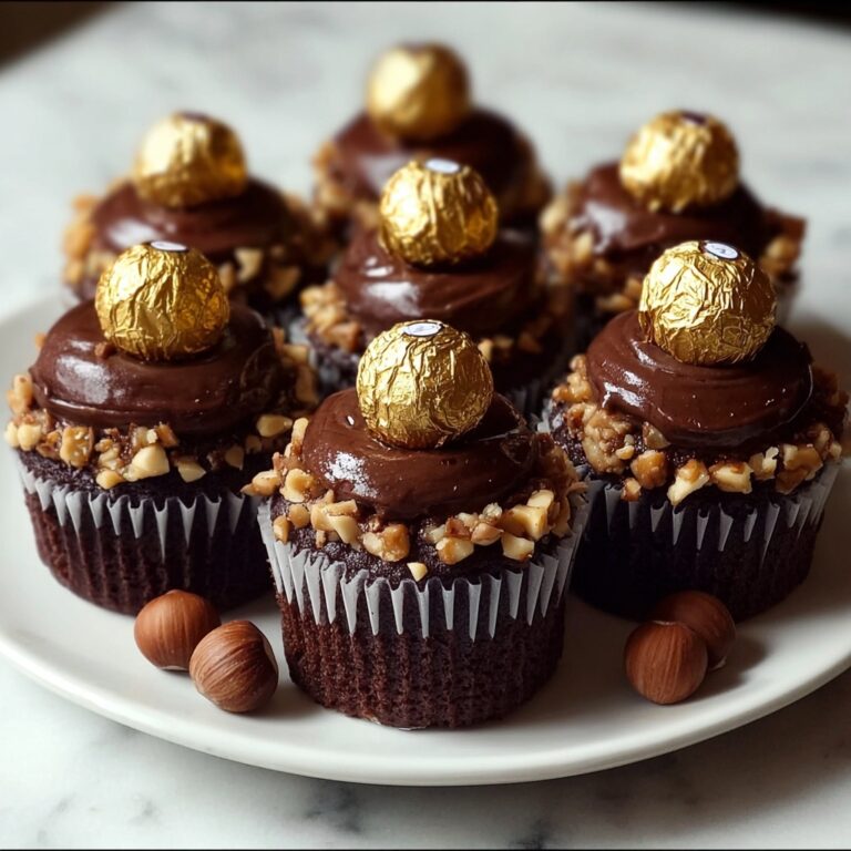 Ferrero Rocher Cupcakes Recipe