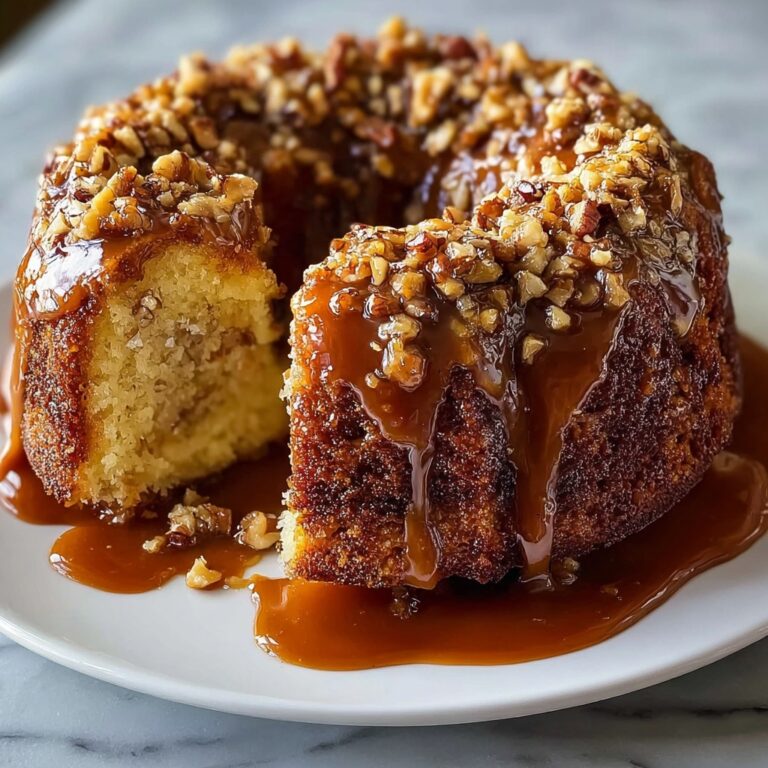 Caramel Apple Bundt Cake Recipe
