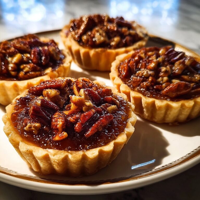 Spiced Apple Pecan Tartlets Recipe