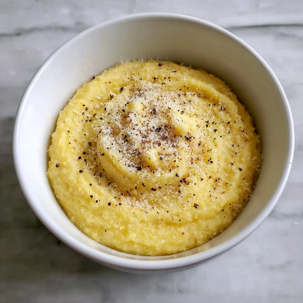 Creamy Parmesan Polenta Recipe - Recipe Image