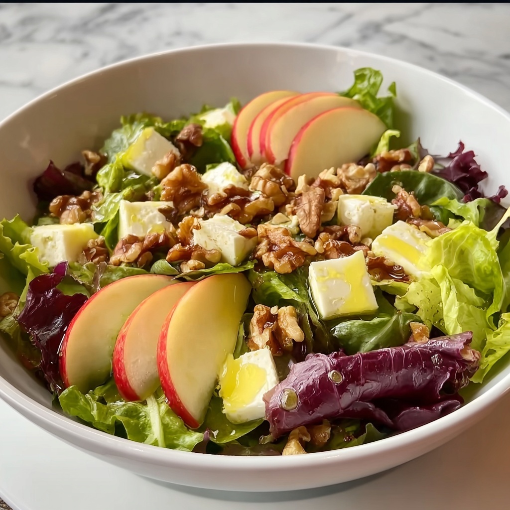 Winter Apple Walnut Salad Recipe - Recipe Image