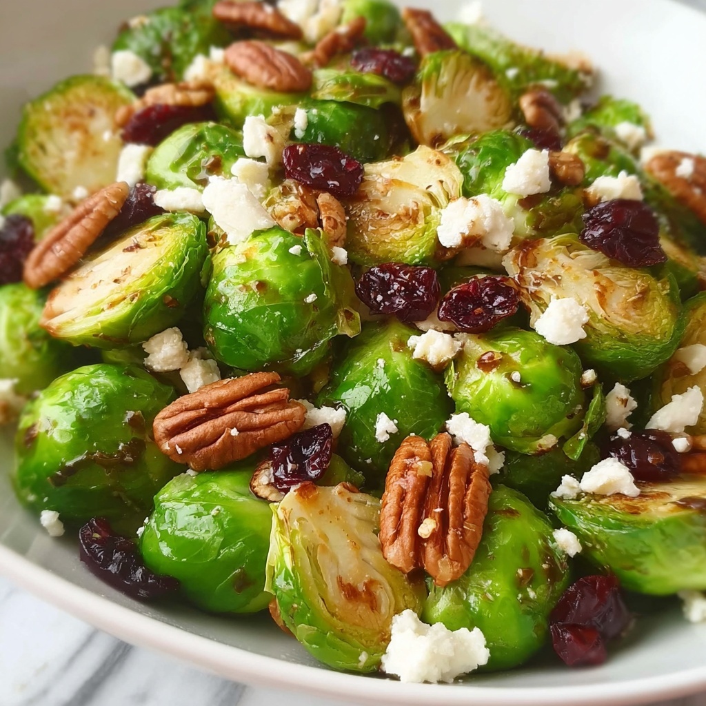 Honey Mustard Brussels Sprouts Salad Recipe - Recipe Image