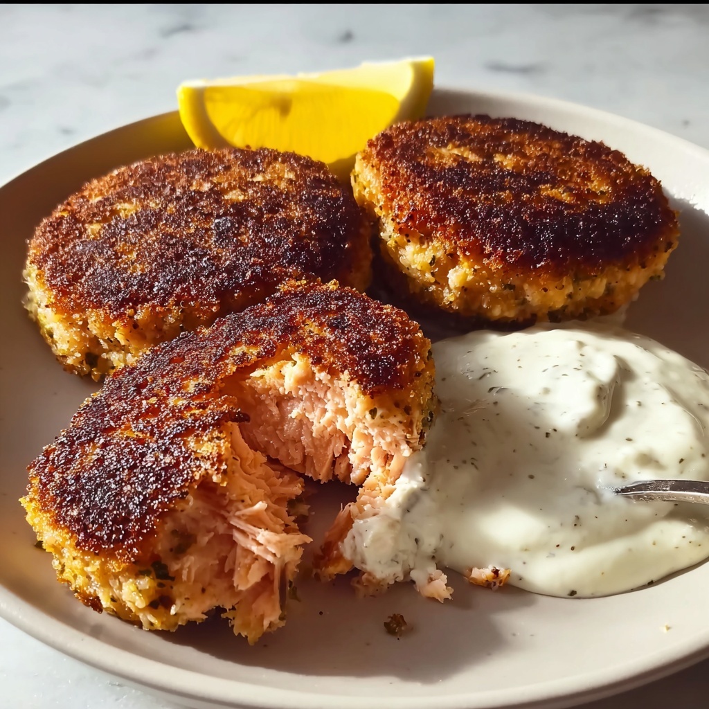 Southern Fried Salmon Patties: 8 Comforting Family Bites Recipe - Recipe Image