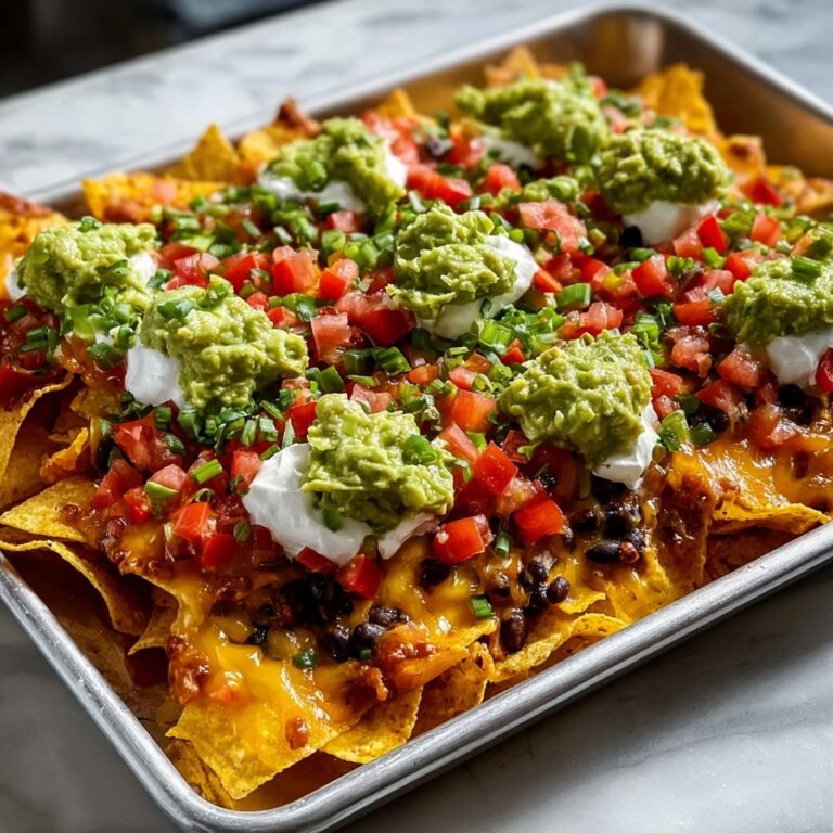 Super Nacho Platter for Cozy Gatherings Recipe
