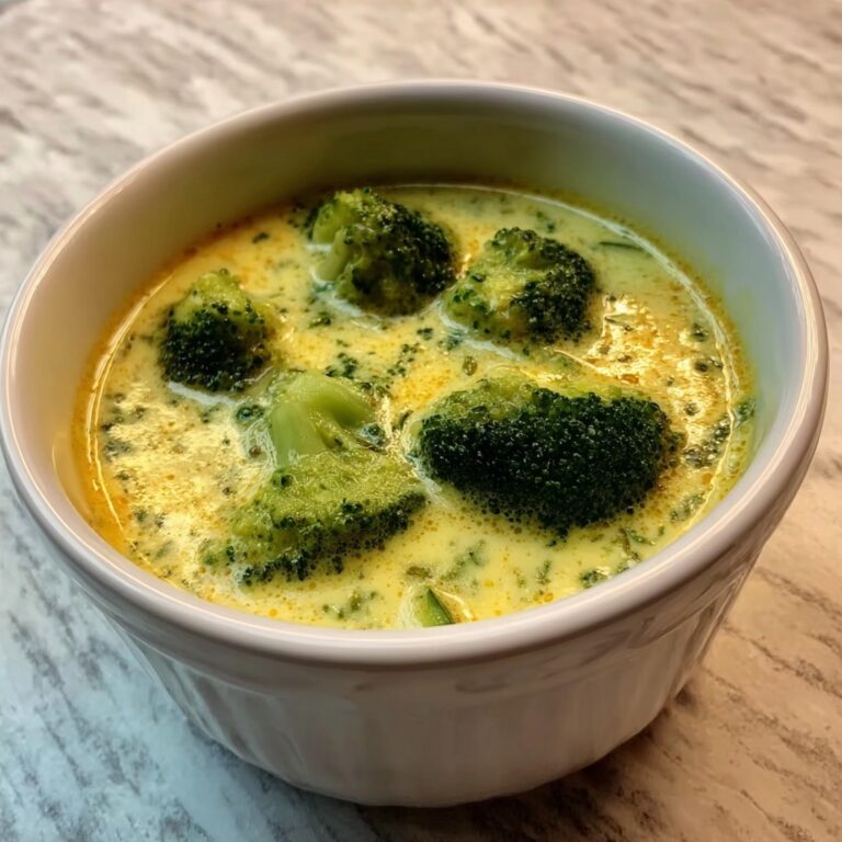 Quick and Easy Broccoli Cheddar Soup Recipe