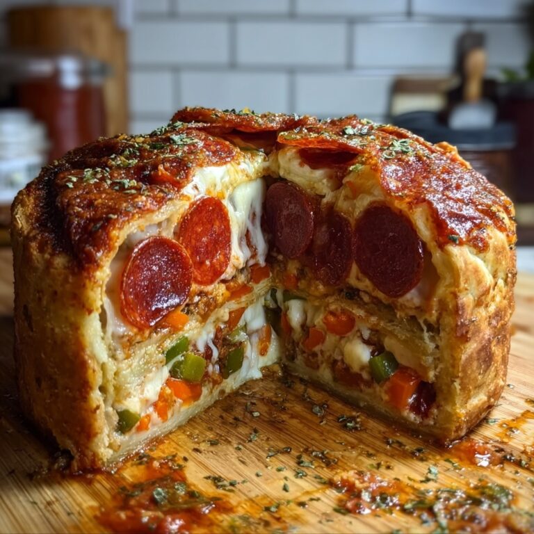 Comforting Pizza Pot Pie: A Warm Family Favorite Recipe