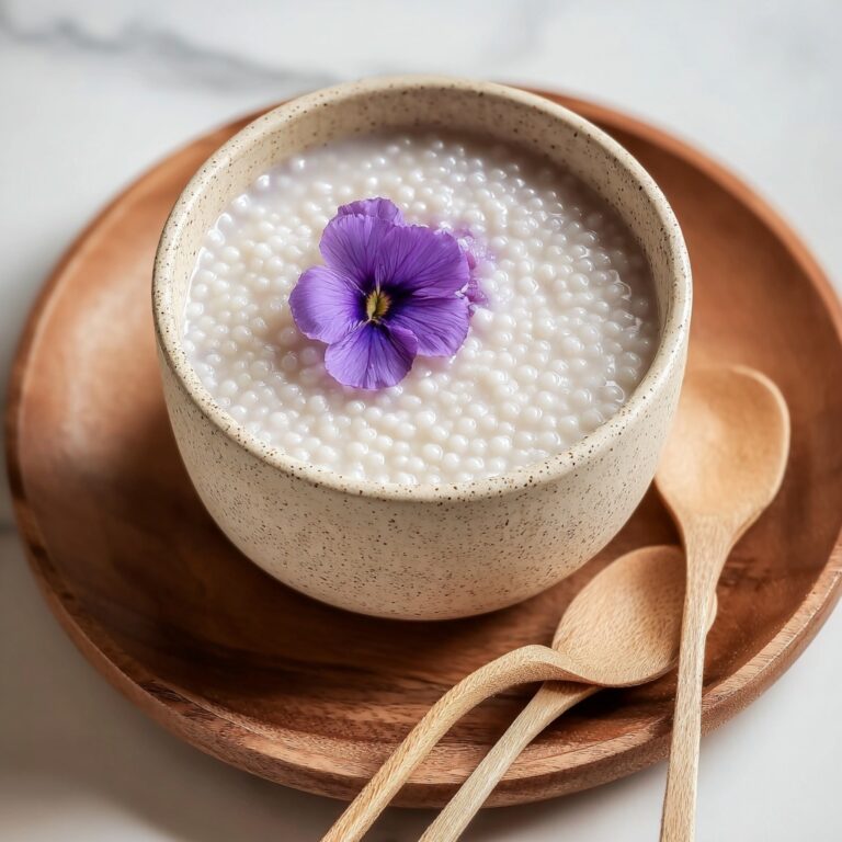 Taro Coconut Sago Bliss: A Creamy Dessert Adventure Recipe