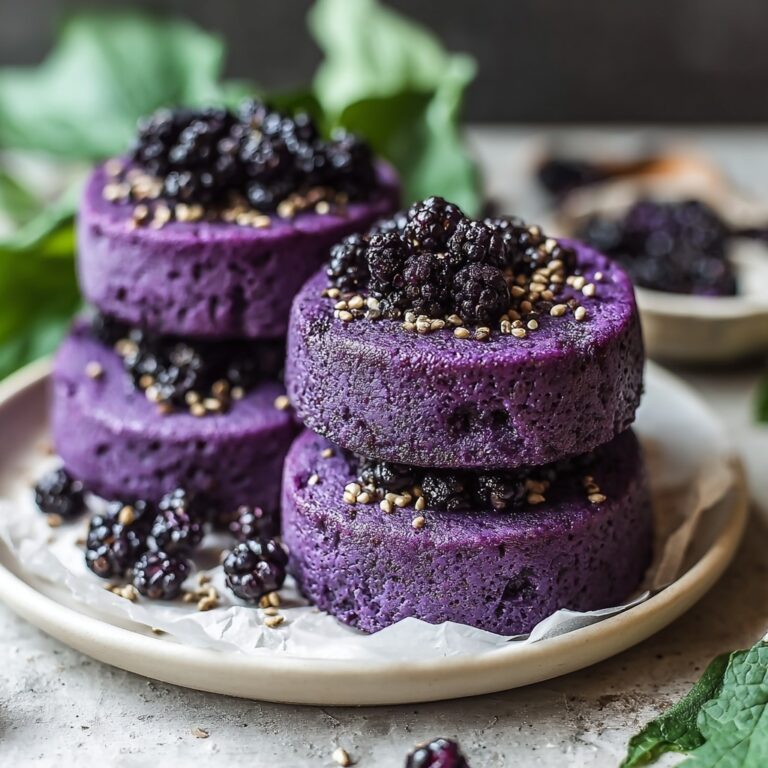 Crispy Purple Sweet Potato Cakes That Wow Your Taste Buds Recipe