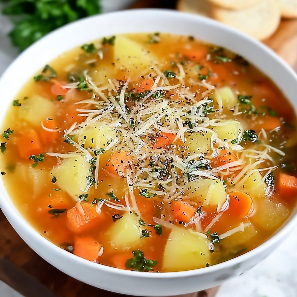 Nourishing Tuscan Vegetable Soup for Cozy Days at Home Recipe - Recipe Image