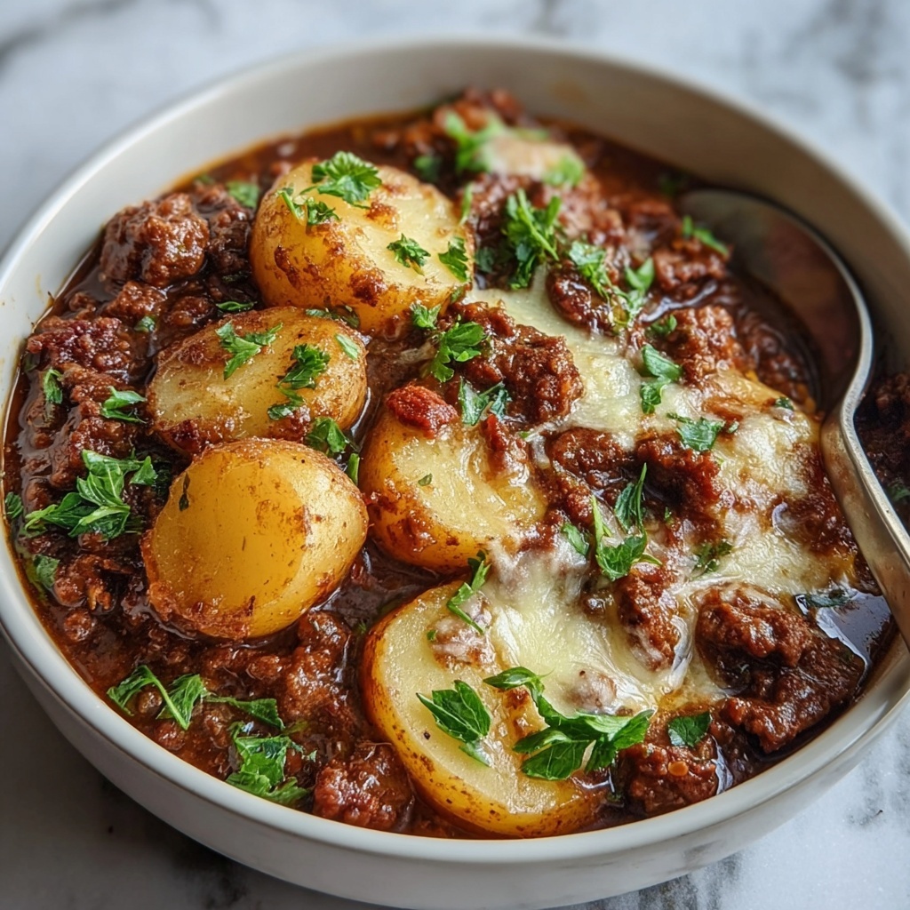 Shepherd's Pie Soup with Beef and Veggies Recipe - Recipe Image