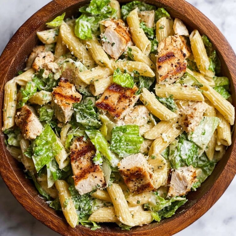 Chicken Caesar Pasta Salad Recipe