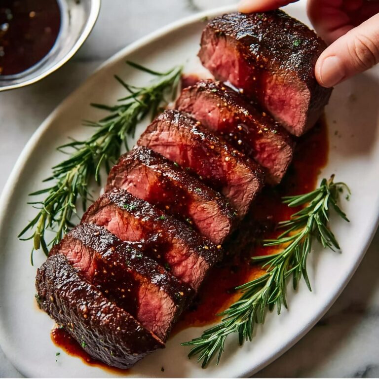 Beef Tenderloin with Red Wine Sauce Recipe for Special Dinners Recipe