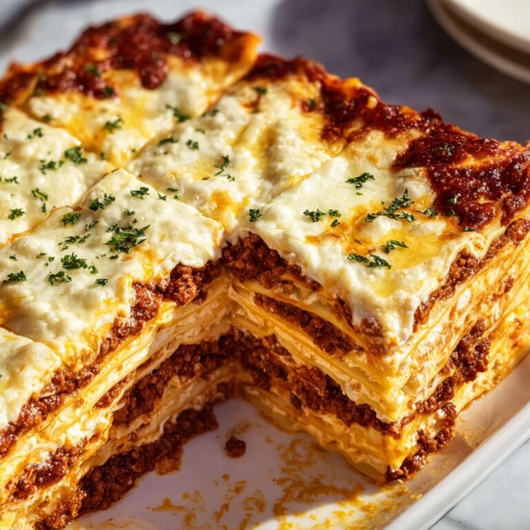 Homemade Lasagna with Ricotta Cheese Recipe
