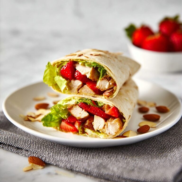 Strawberry Chicken Wraps Recipe
