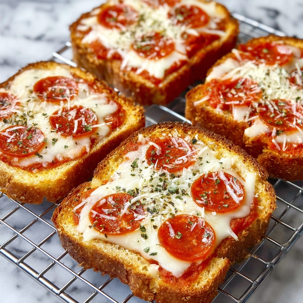 Texas Toast Garlic Bread Pizza Recipe - Recipe Image