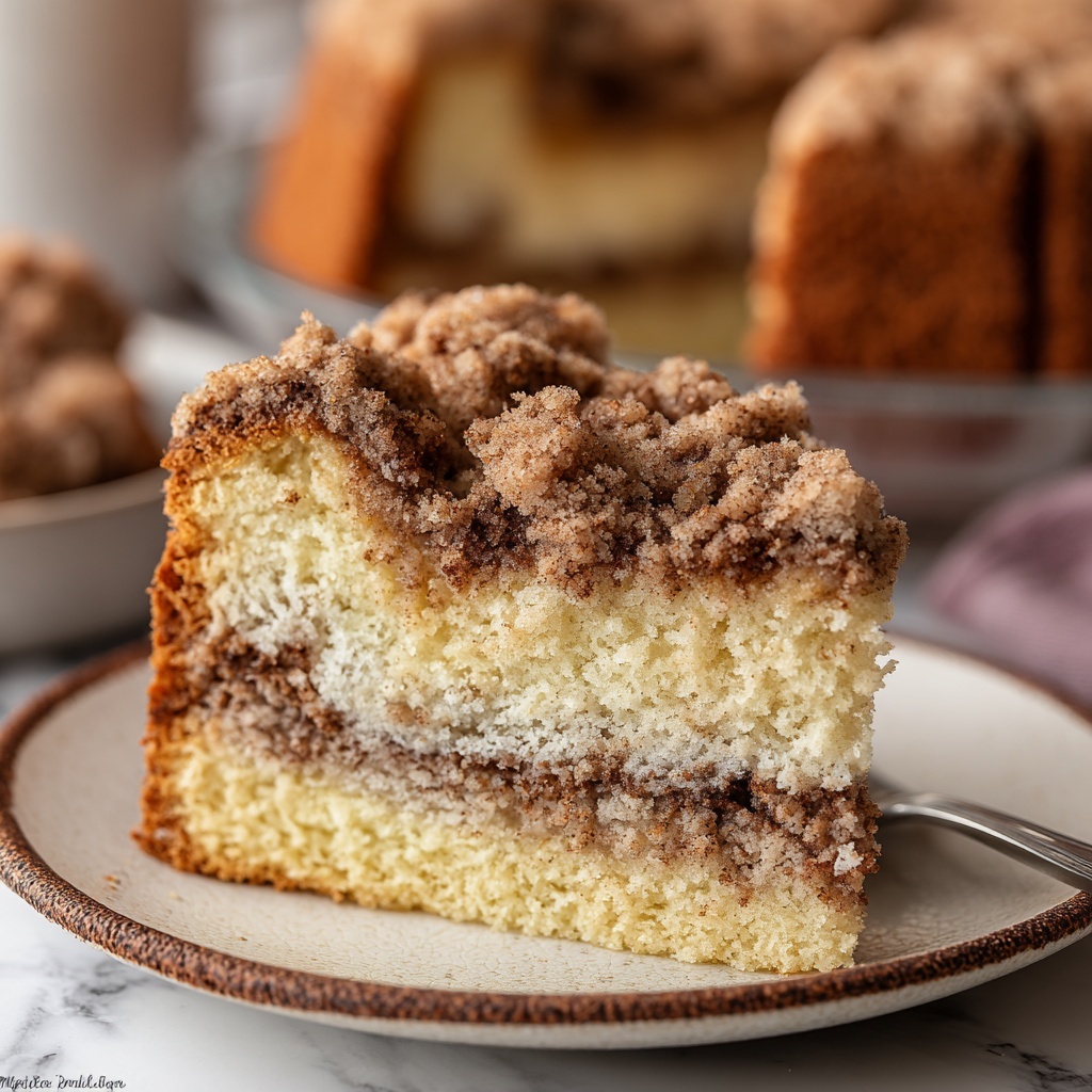 Classic Cinnamon Streusel Coffee Cake Recipe - Recipe Image