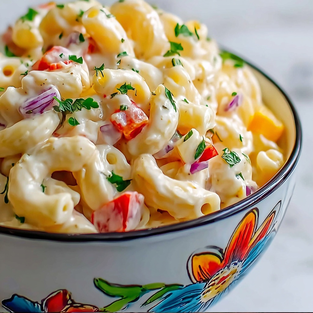 Guy Fieri's Macaroni Salad: A Creamy Twist on Classic Comfort Recipe - Recipe Image