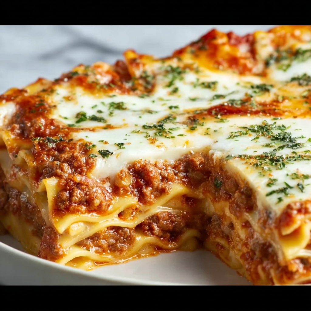 Skillet Polka Dot Lasagna Recipe - Recipe Image