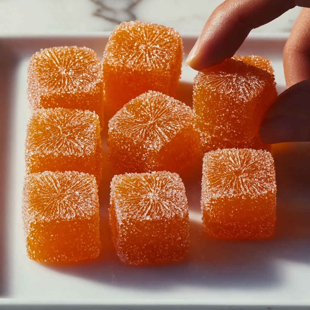 Homemade Orange Candy - Sweet Citrus Treats to Savor Recipe - Recipe Image