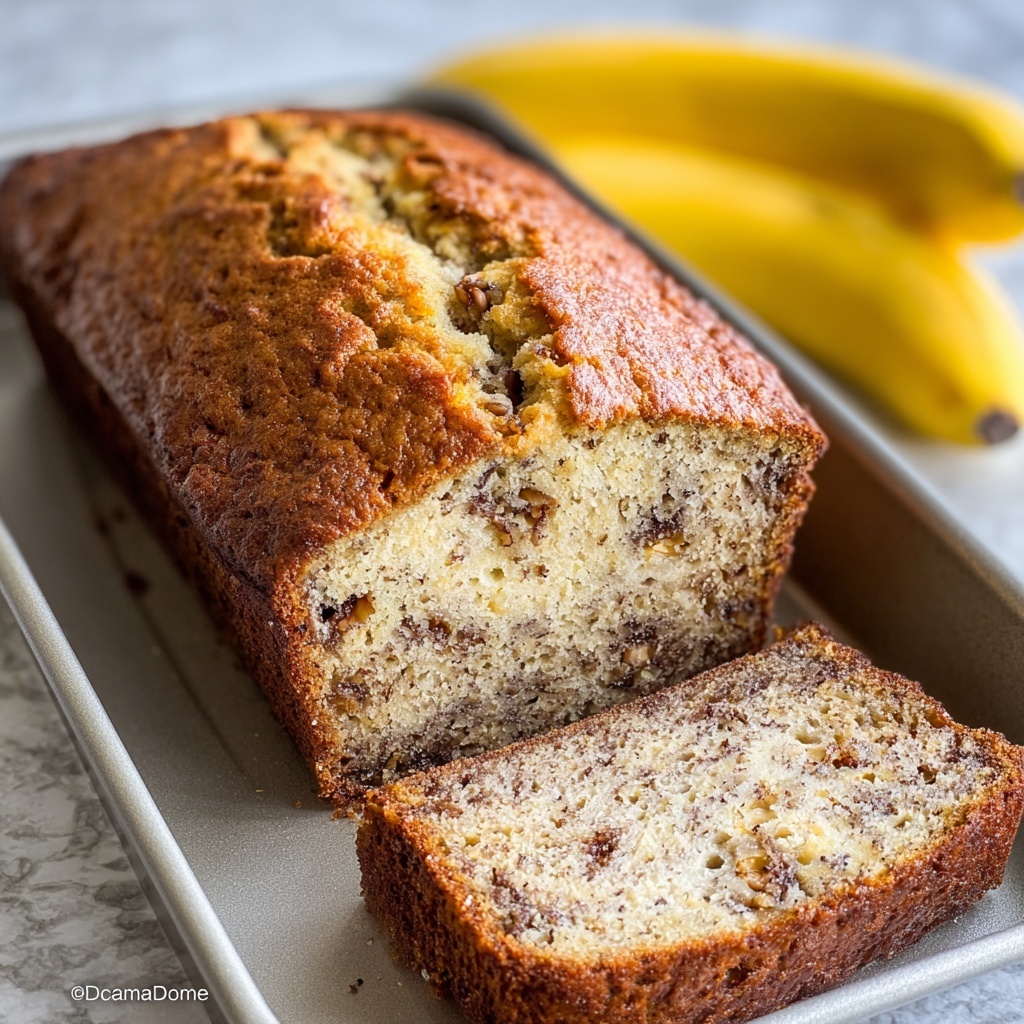 Classic Banana Bread Recipe - Recipe Image