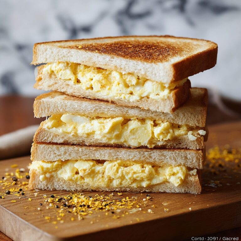 Japanese Egg Sandwich (Tamago Sando) Recipe