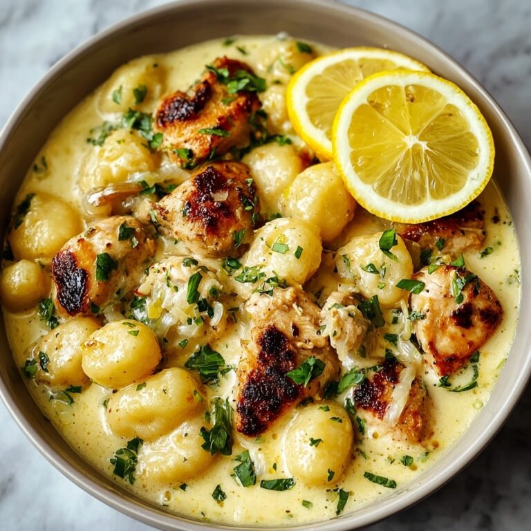 Lemon Chicken Gnocchi Recipe