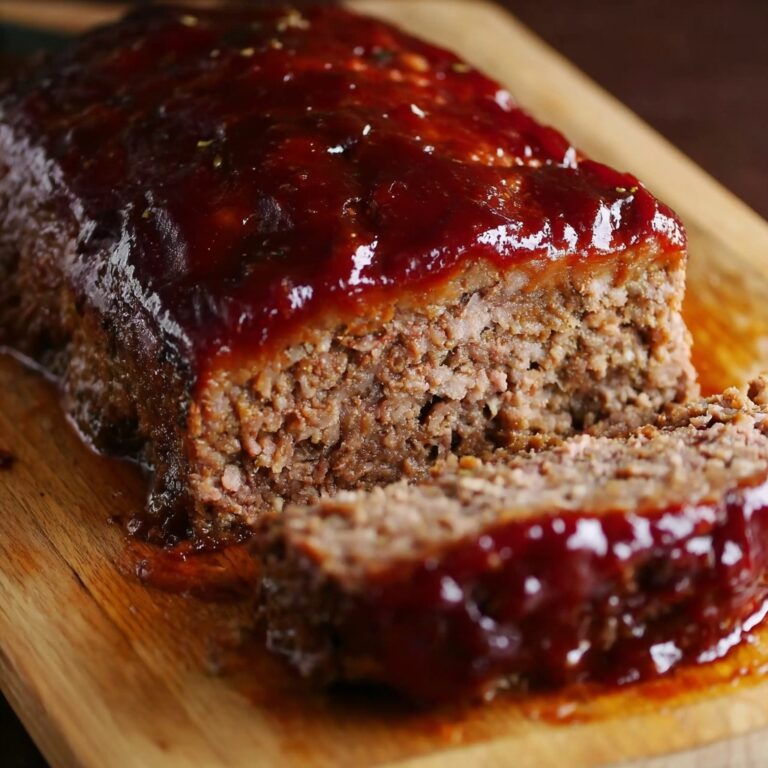 Easy Perfect Brown Sugar Meatloaf for Family Comfort Meals Recipe