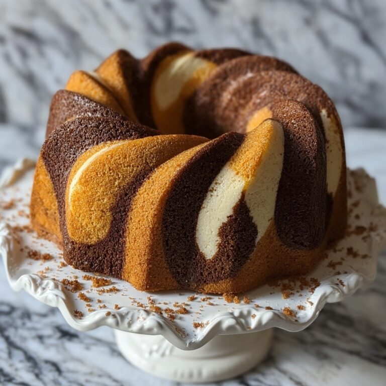 Marble Bundt Cake Recipe